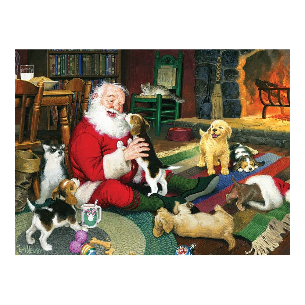 Puzzle - Cobble Hill - Santa's Playtime 275Pcxl