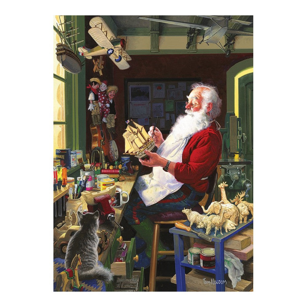 Puzzle - Cobble Hill - Santa's Workbench 500Pc