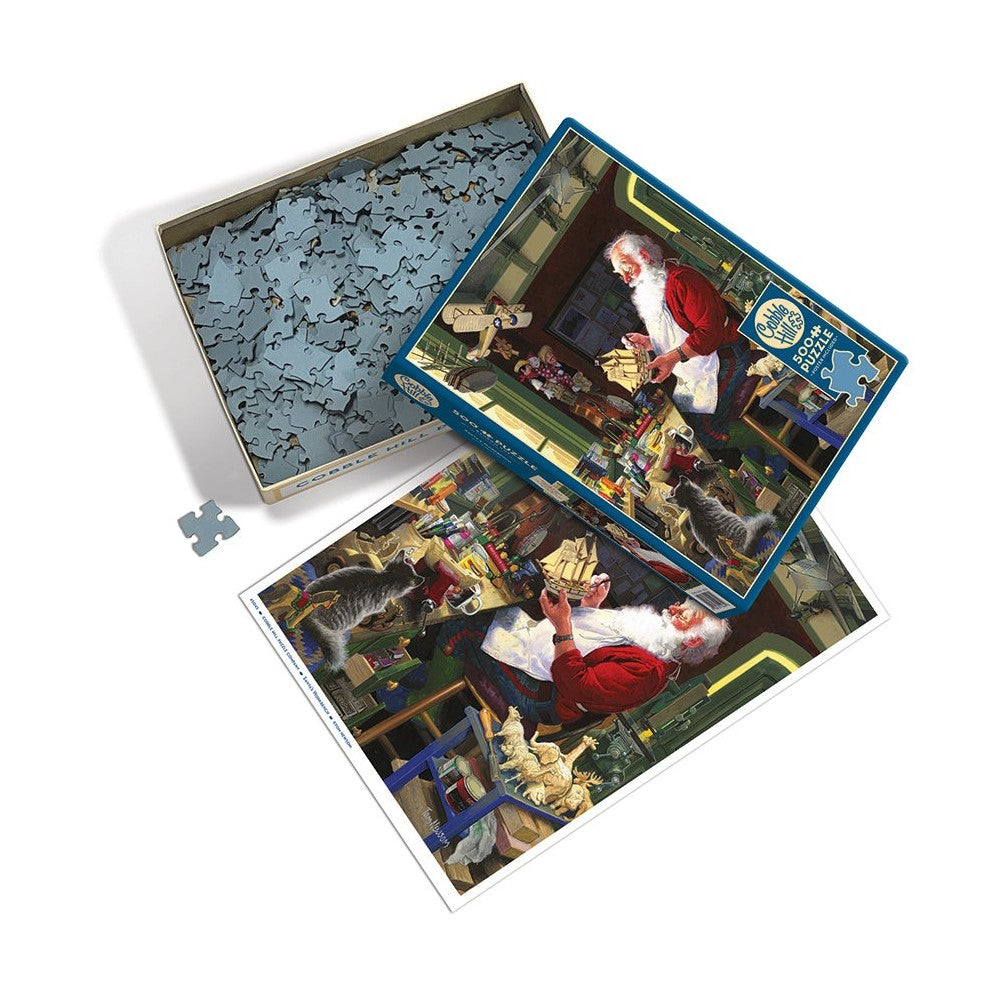 Puzzle - Cobble Hill - Santa's Workbench 500Pc
