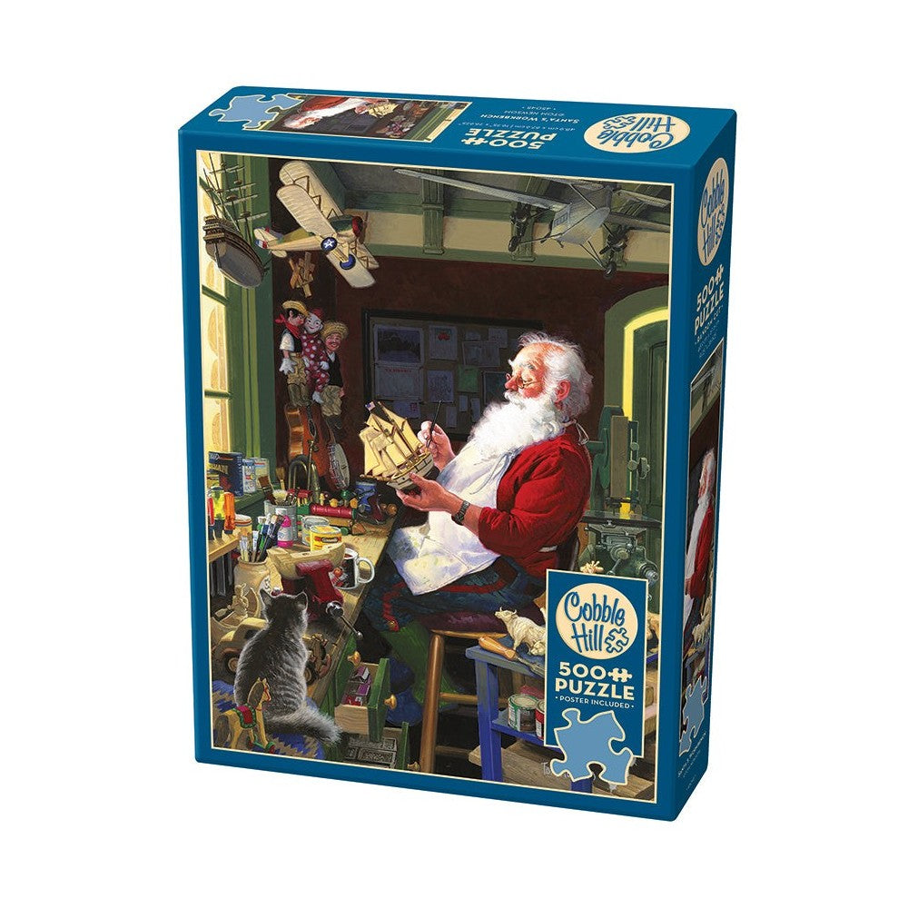 Puzzle - Cobble Hill - Santa's Workbench 500Pc