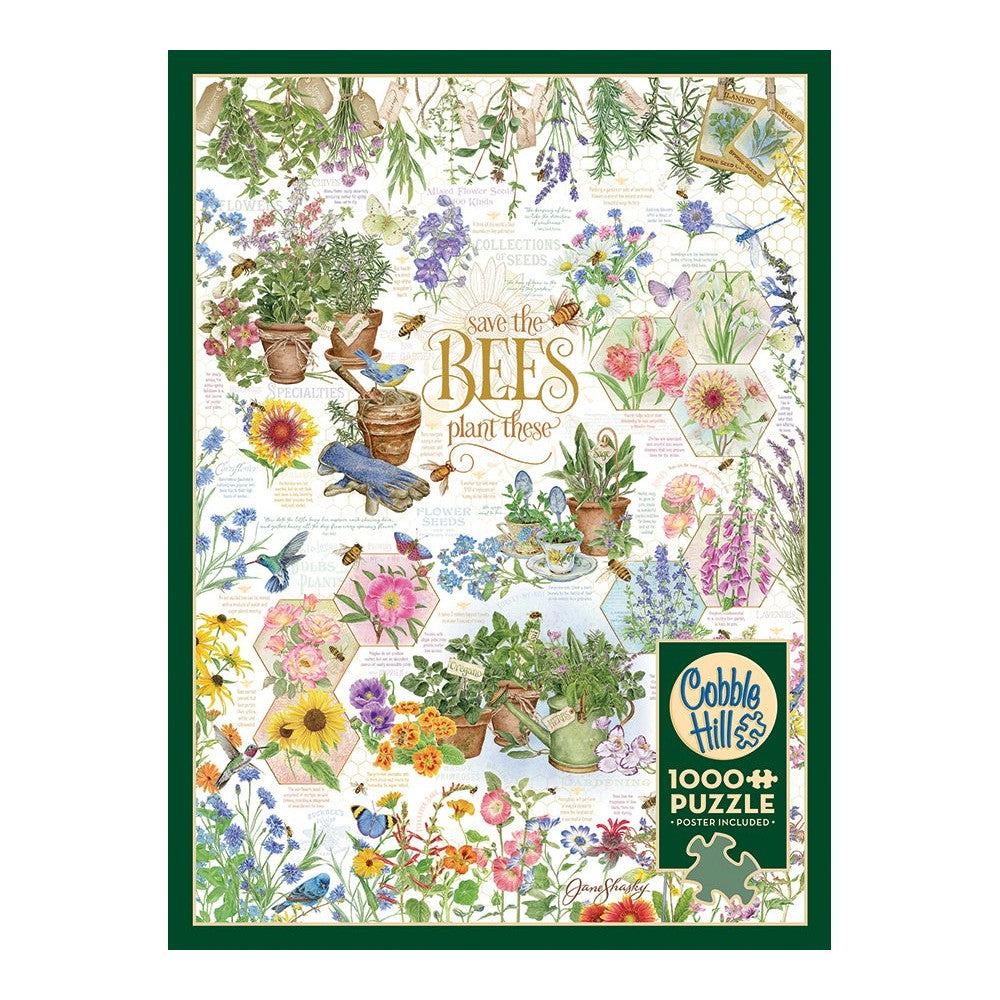 Puzzle - Cobble Hill - Save The Bees 1000Pc