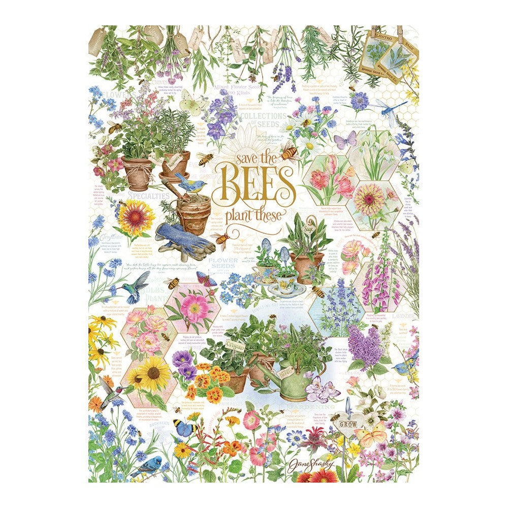 Puzzle - Cobble Hill - Save The Bees 1000Pc