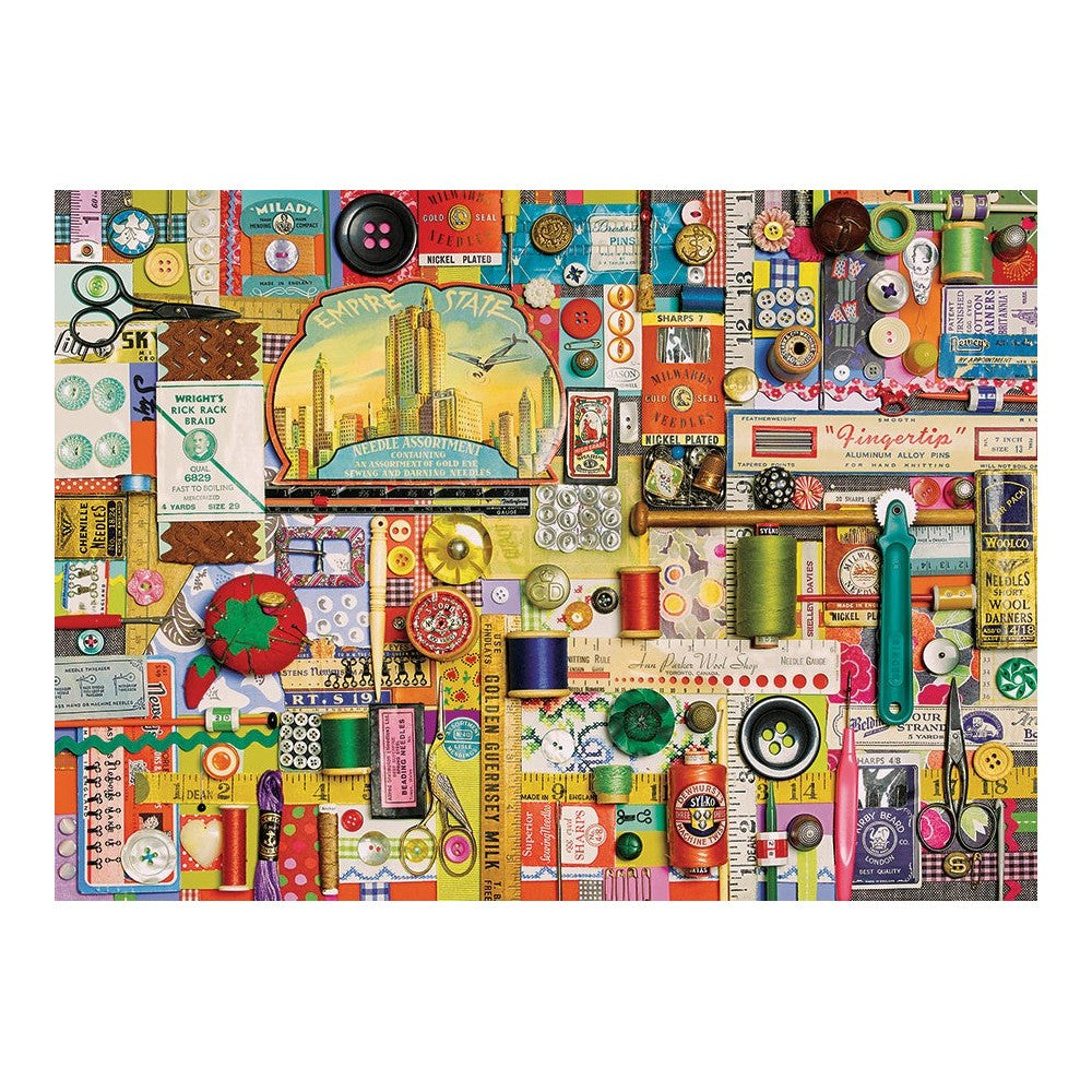 Puzzle - Cobble Hill - Sewing Notions 1000Pcs