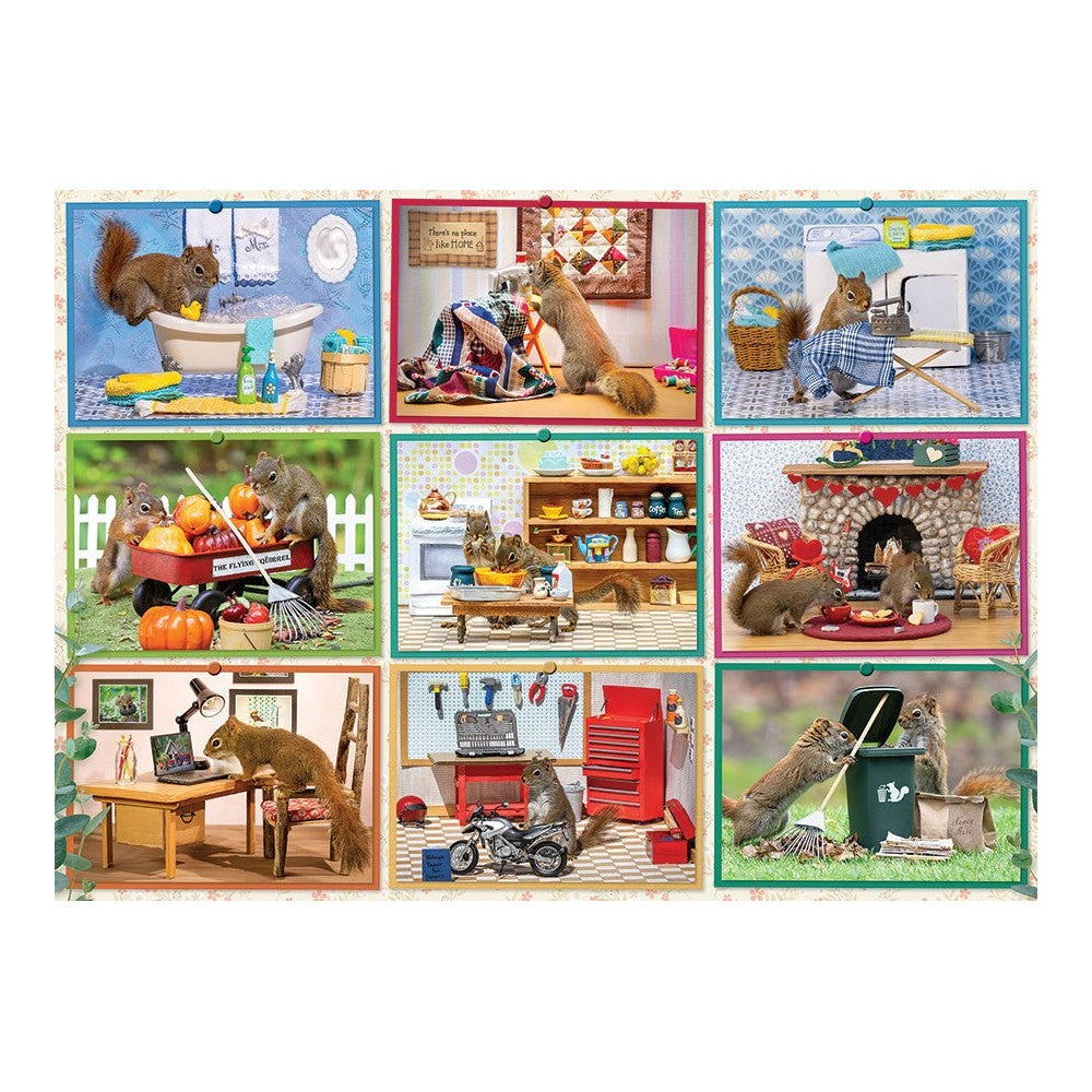 Puzzle - Cobble Hill - Squirrels At Home 1000Pc