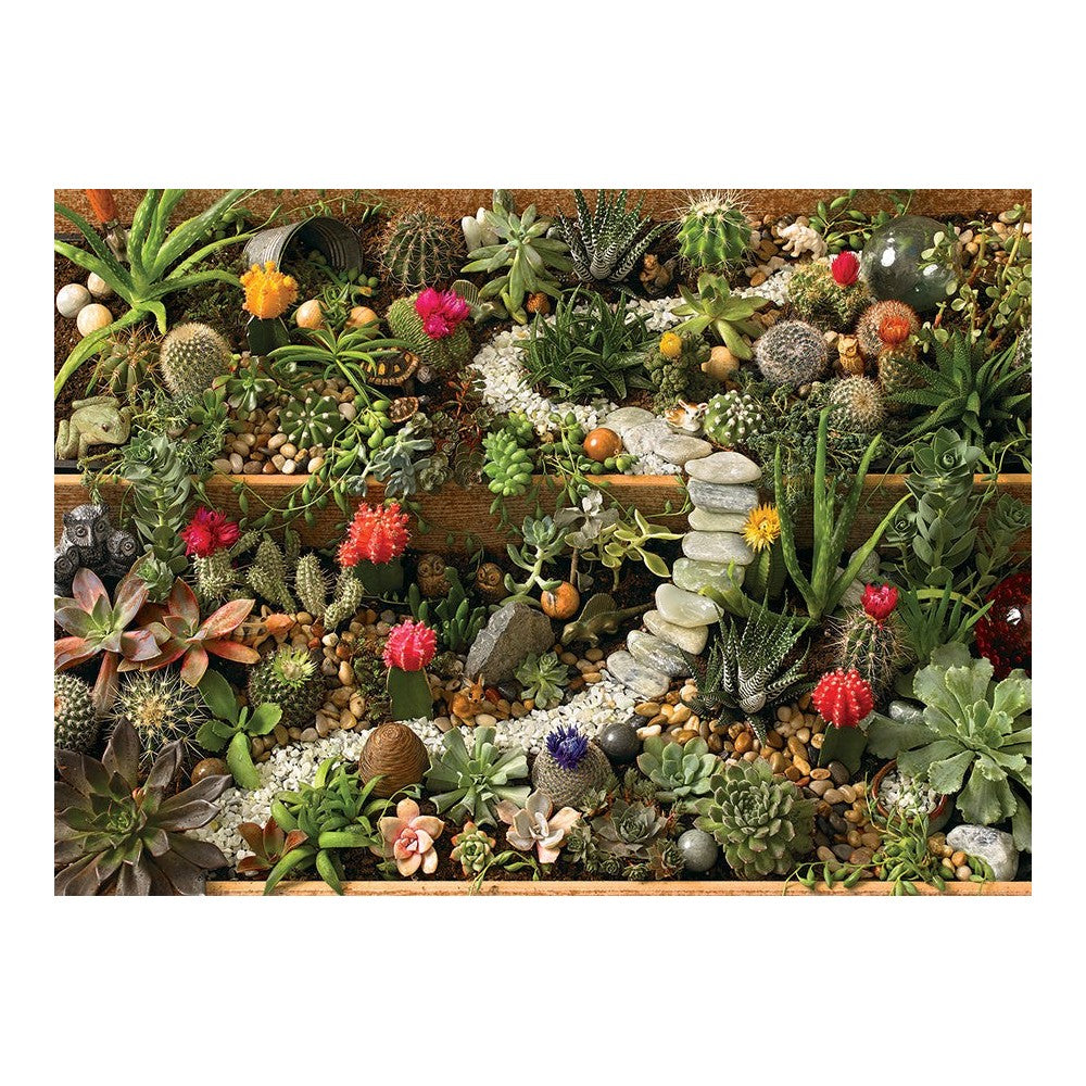 Puzzle - Cobble Hill - Succulent Garden 1000Pc