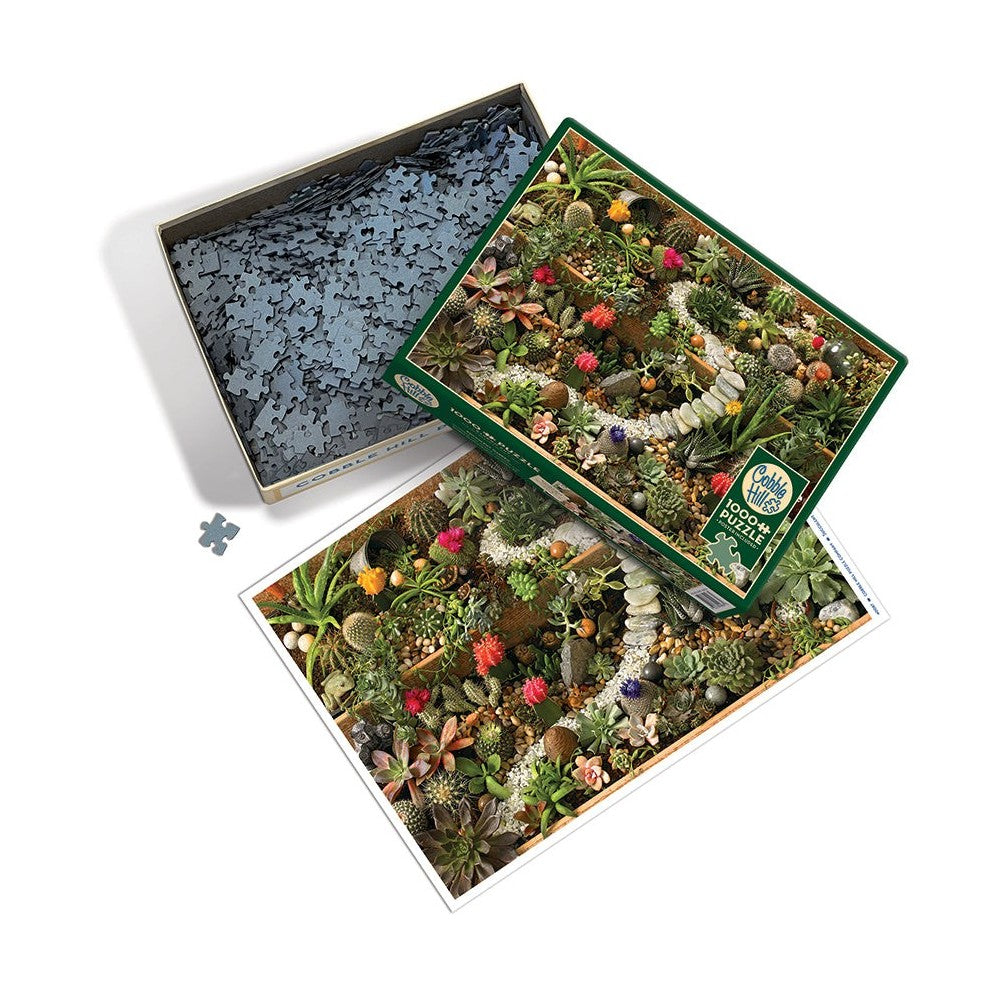 Puzzle - Cobble Hill - Succulent Garden 1000Pc
