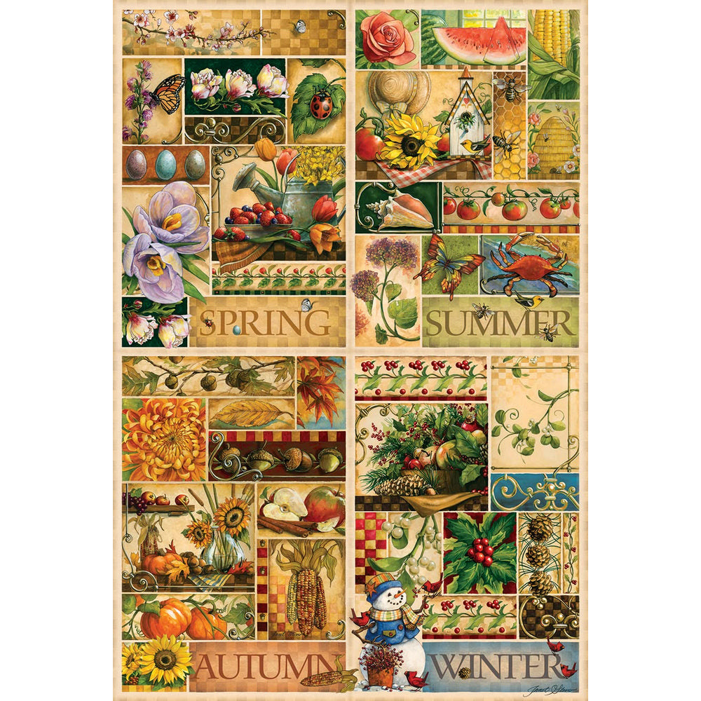 Puzzle - Cobble Hill - The Four Seasons 2000Pc