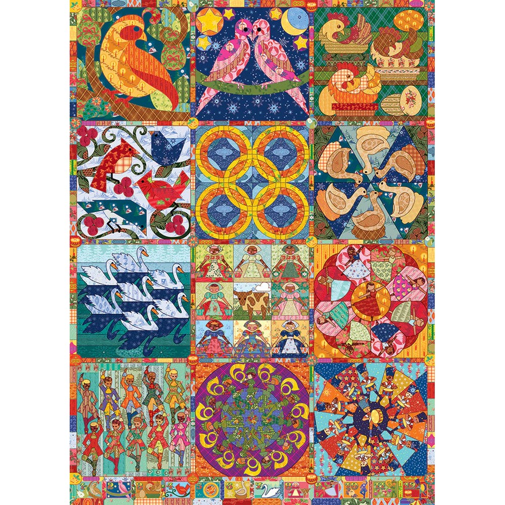 Puzzle - Cobble Hill - Twelve Days Of Christmas 1000P