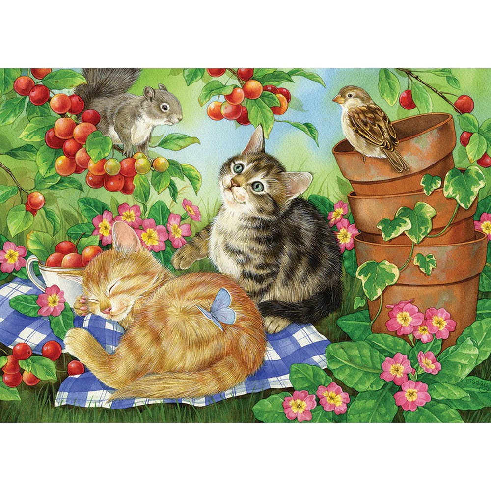 Puzzle - Cobble Hill - Under Cherry Tree 350Pc*Family