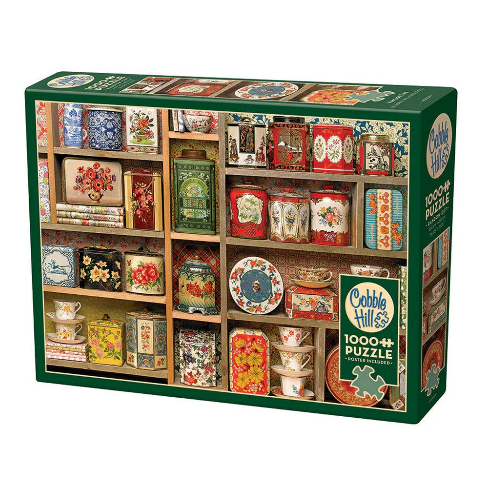 Puzzle - Cobble Hill - Vintage Tins 1000P