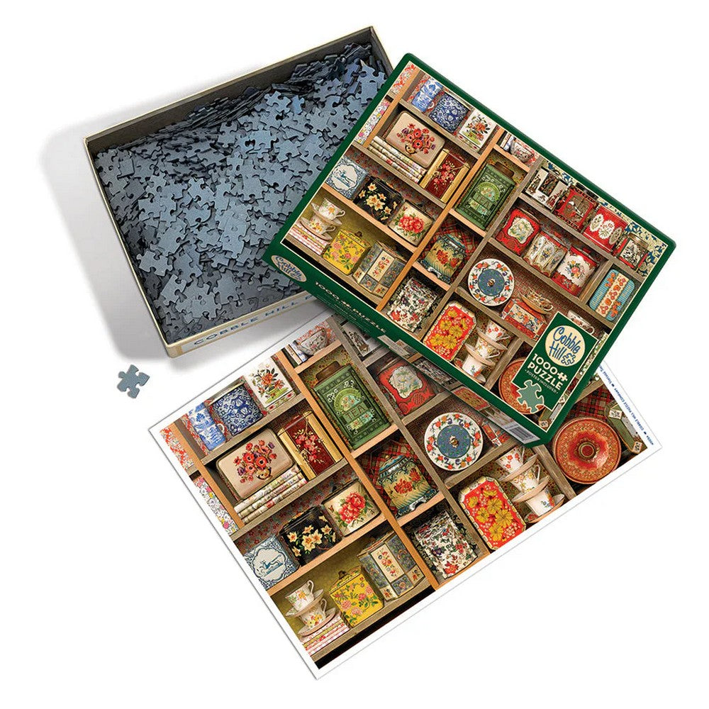Puzzle - Cobble Hill - Vintage Tins 1000P