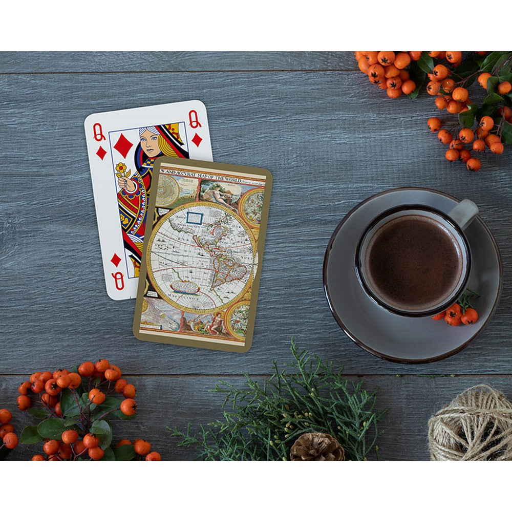 World Map Bridge Dbl Deck