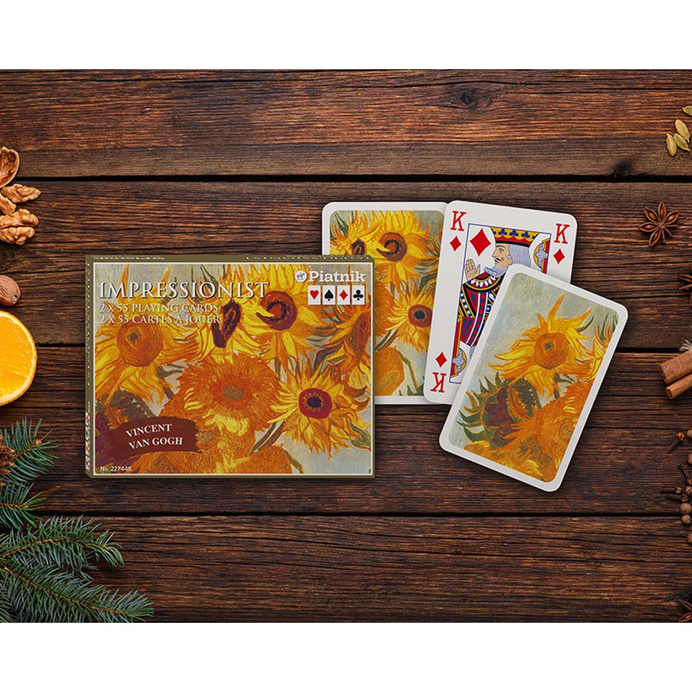 Van Gogh Sunflowers Bridge Dbl