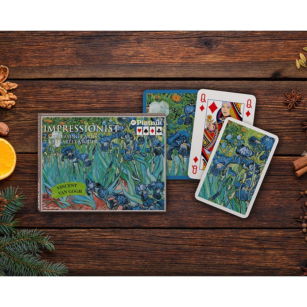 Van Gogh Iris Bridge Dbl Deck