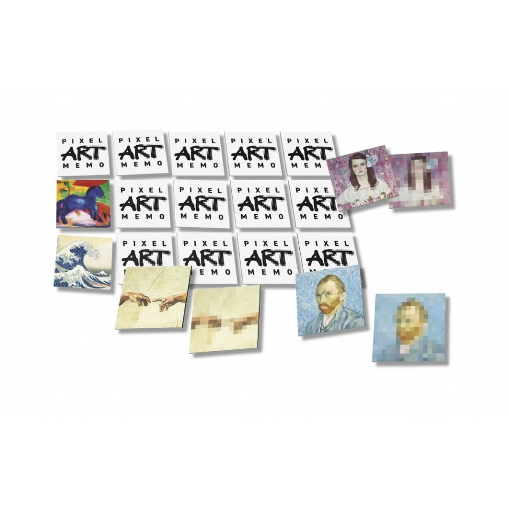 Pixel Art Memory Card Game