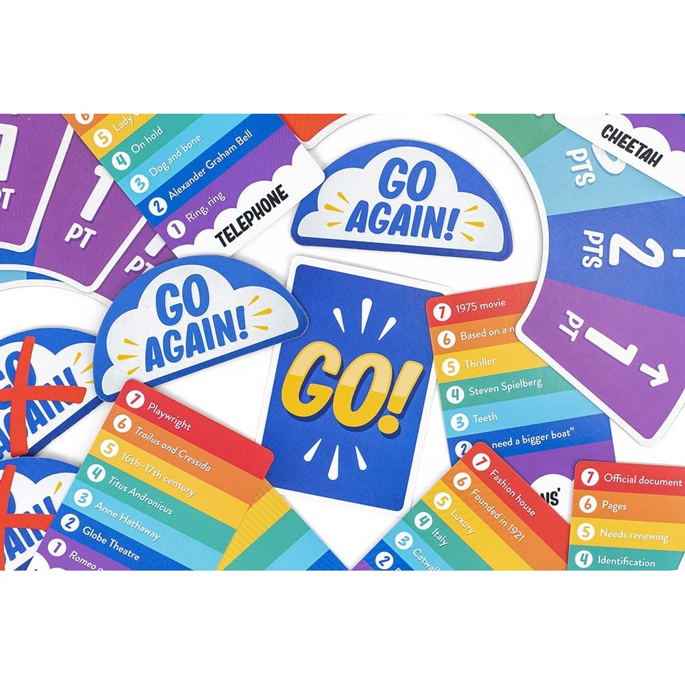 Rainbow Go Fast-Pace Trivia Gm