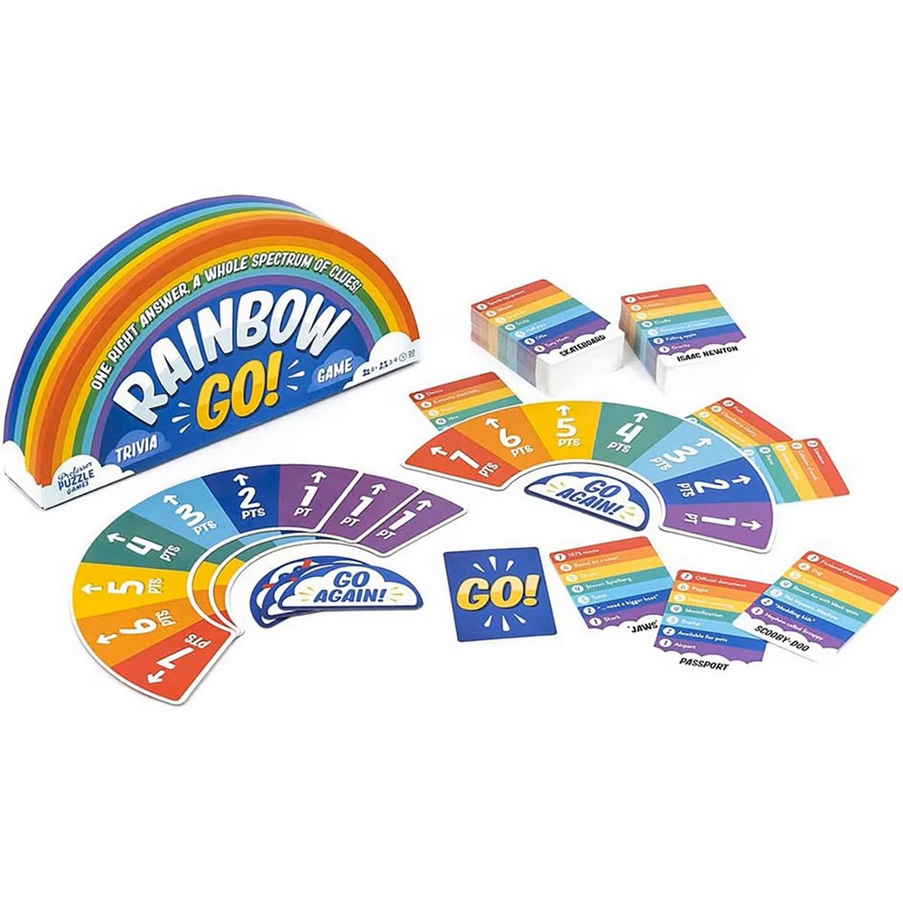 Rainbow Go Fast-Pace Trivia Gm