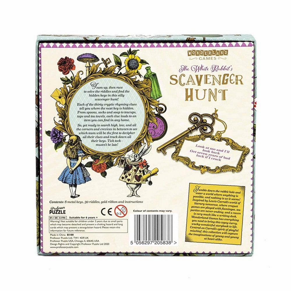 White Rabbit's Scavenger Hunt