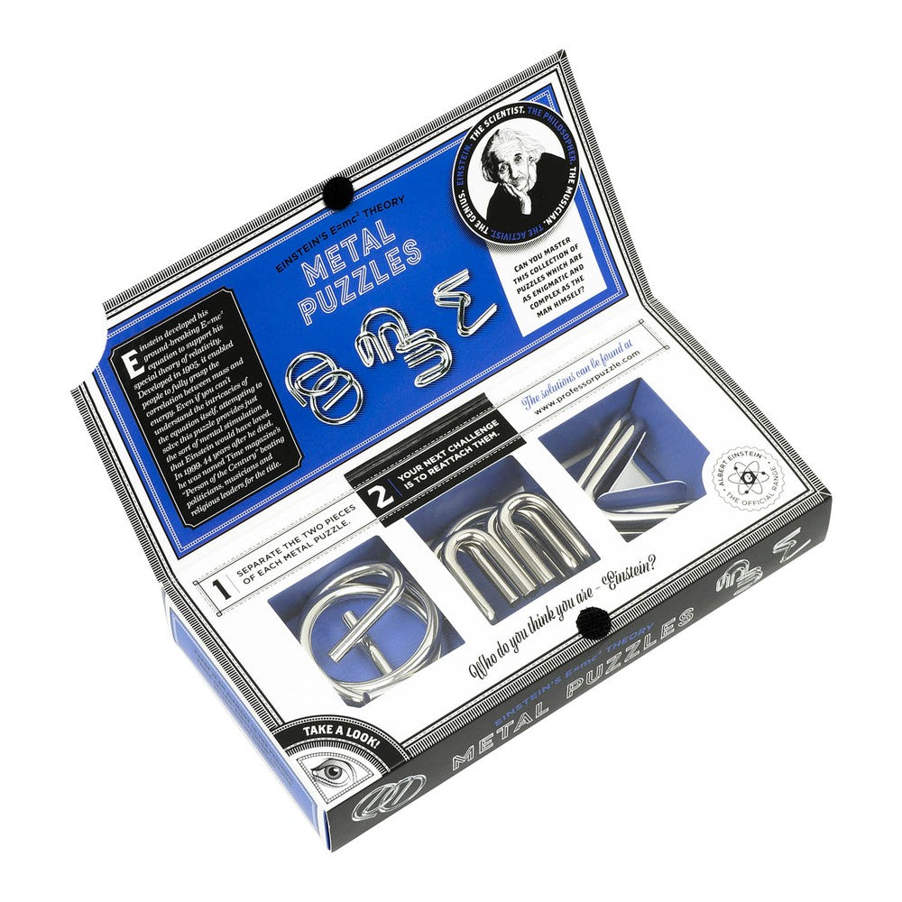 Puzzle - Einstein's E=Mc2 Metal Puzzles
