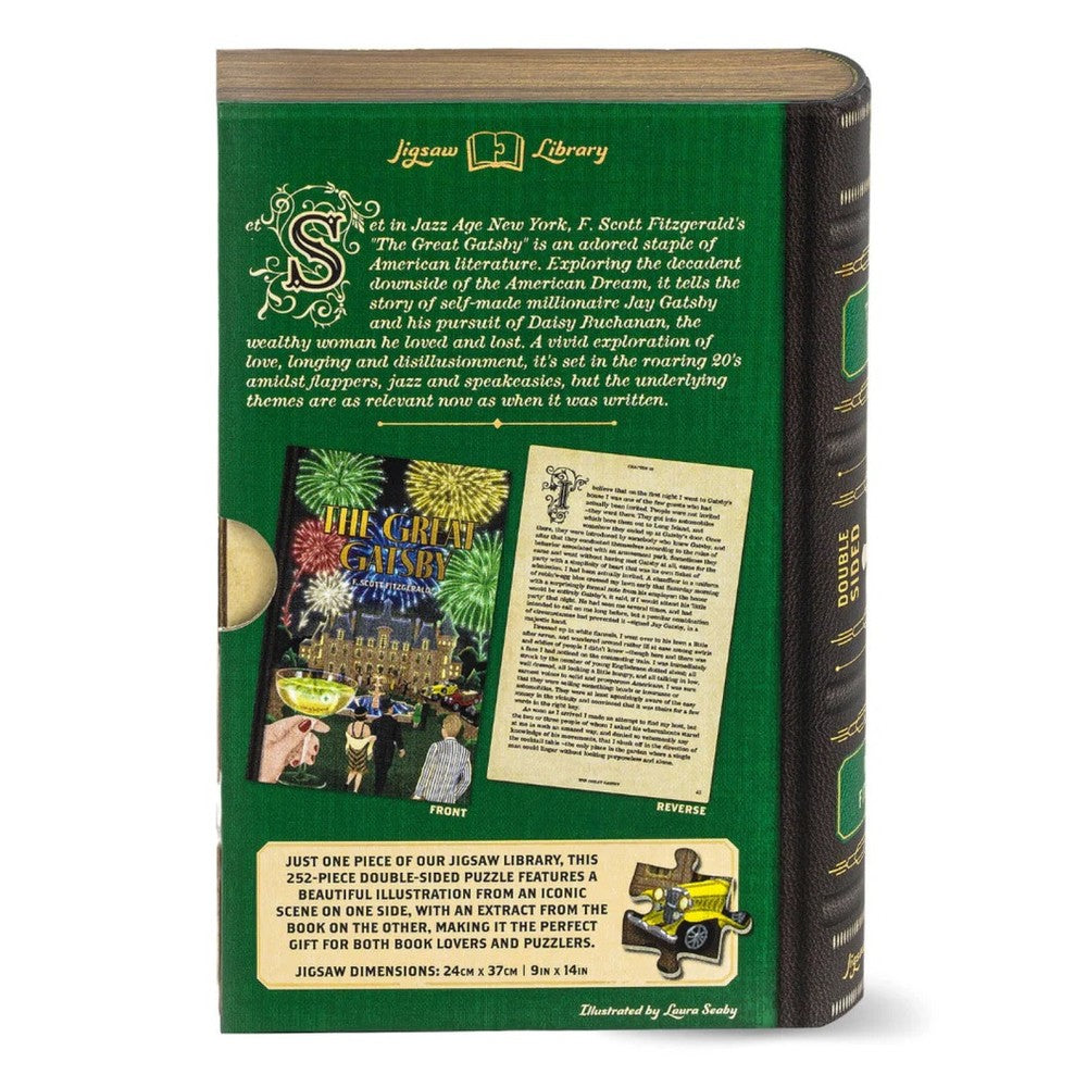 Puzzle - Great Gatsby 252Pc Dbl;Sided