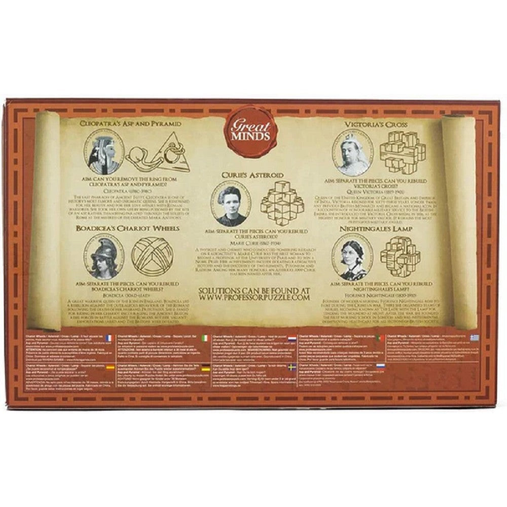 Puzzle - Great Minds Set Of 5 (Women)