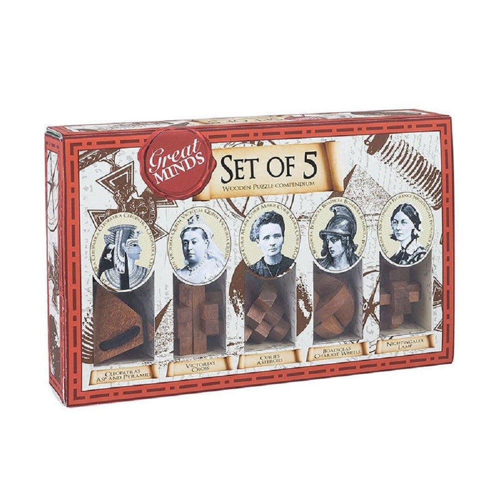 Puzzle - Great Minds Set Of 5 (Women)