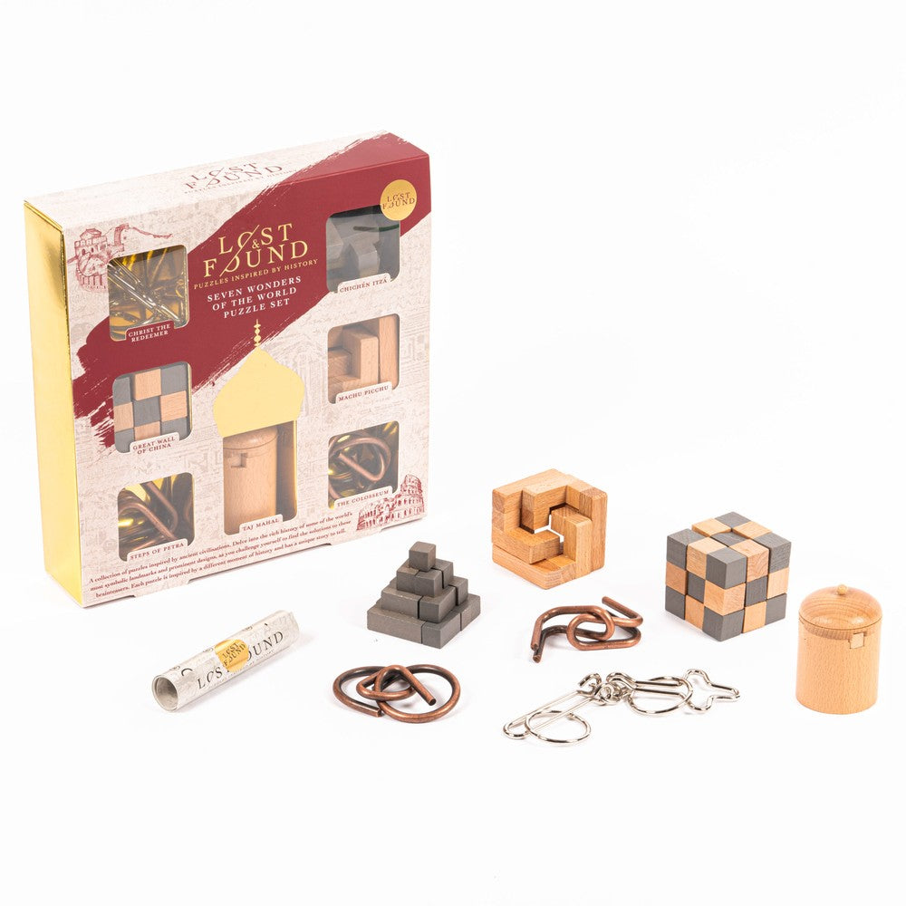 Puzzle - Professor Puzzle - Lost & Found 7 Wonders Puz;Set