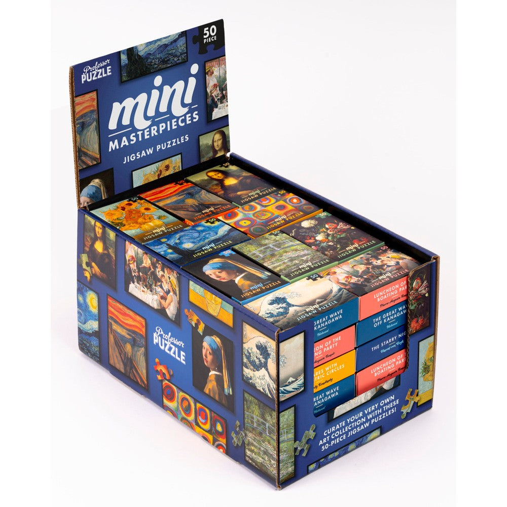 Puzzle - Professor Puzzle - Mini Masterpiece 50Pc; Disp;60