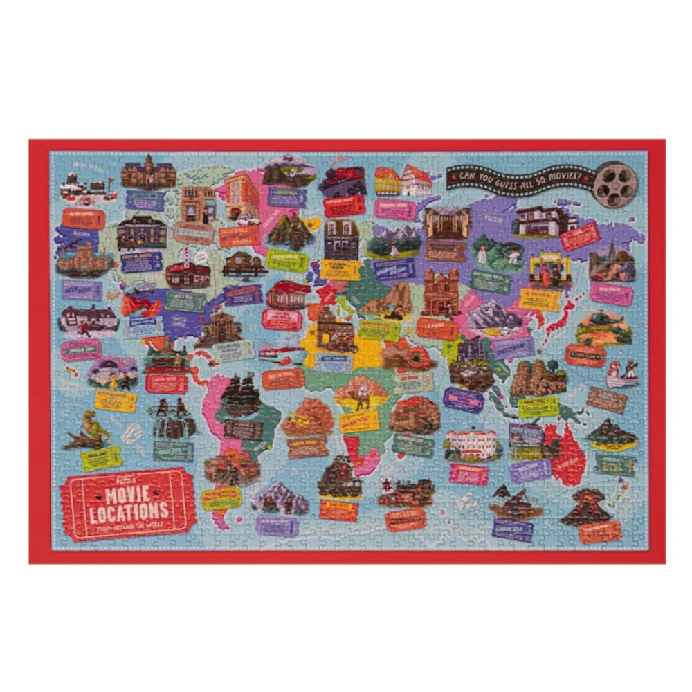 Puzzle - Professor Puzzle - Movie Locations 1000Pc