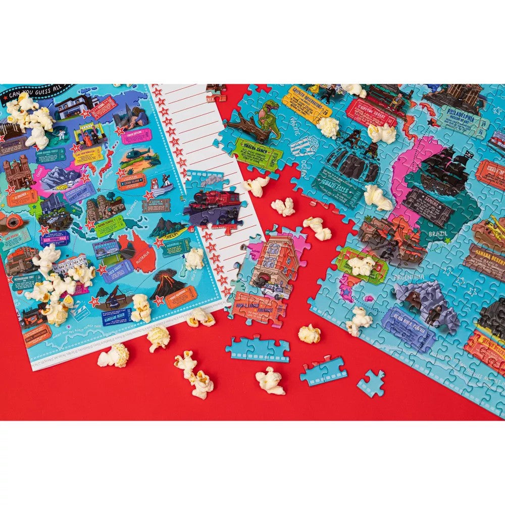 Puzzle - Professor Puzzle - Movie Locations 1000Pc