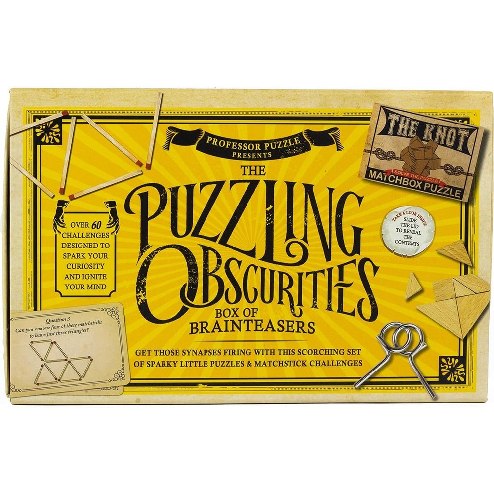 Puzzle - Professor Puzzle - Puzzling Obscurities Gift Box