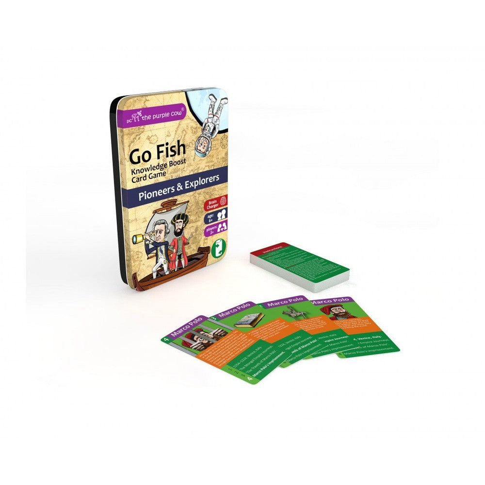 Go Fish; Pioneers/Explorer Tin