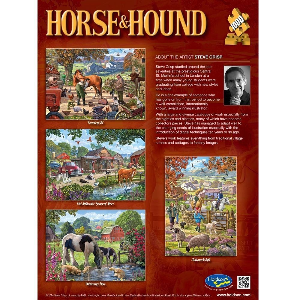 Puzzle - Holdson - Horse & Hound Stillwater 1000P
