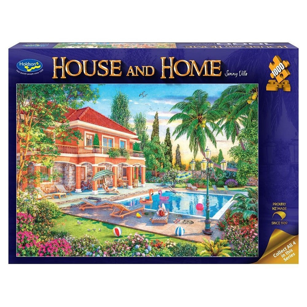 Puzzle - Holdson - House & Home Sunny Villa 1000P