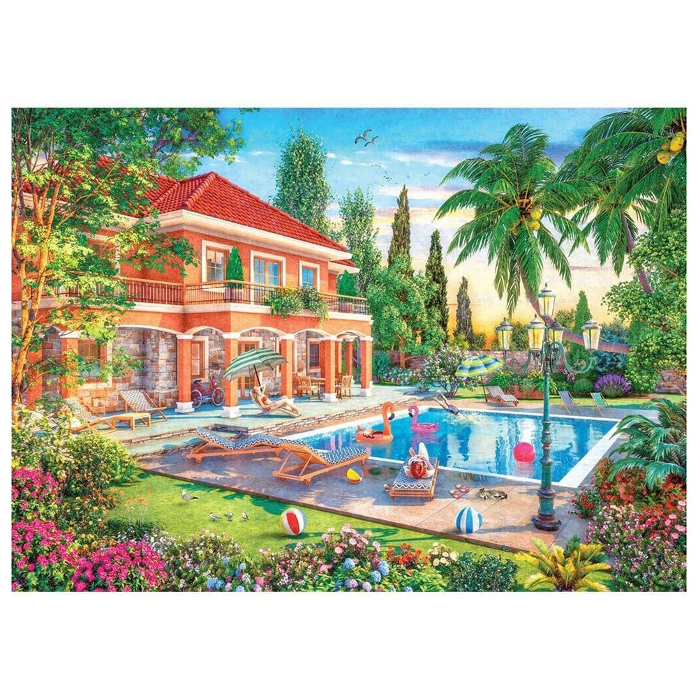 Puzzle - Holdson - House & Home Sunny Villa 1000P
