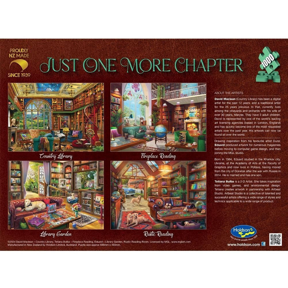 Puzzle - Holdson - Just 1 More Chapter Rustic Rea