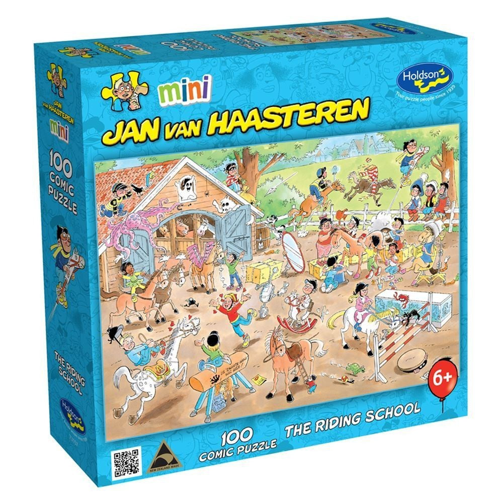 Puzzle - Holdson - Jvh Mini 100Pc Riding School