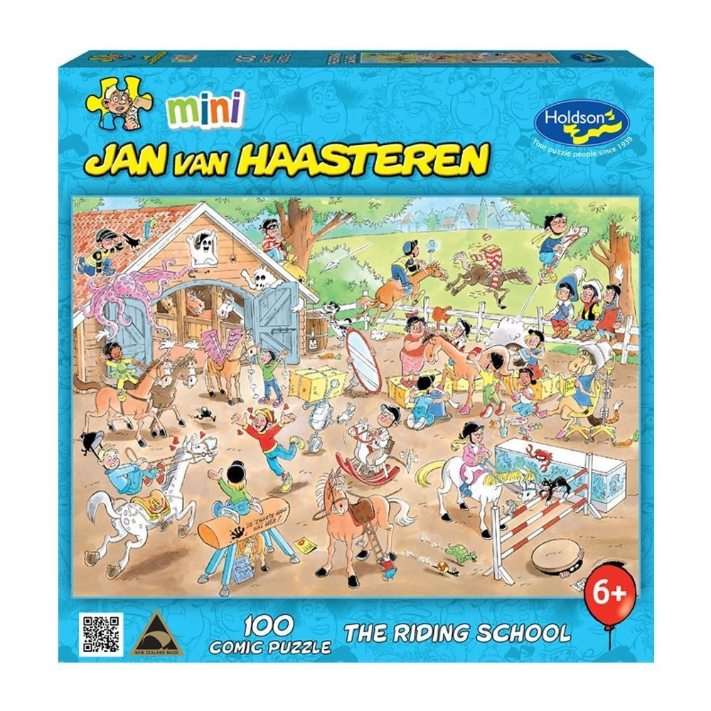 Puzzle - Holdson - Jvh Mini 100Pc Riding School