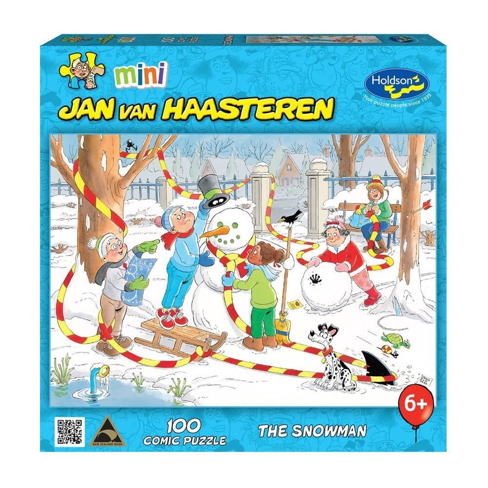 Puzzle - Holdson - Jvh Mini 100Pc The Snowman
