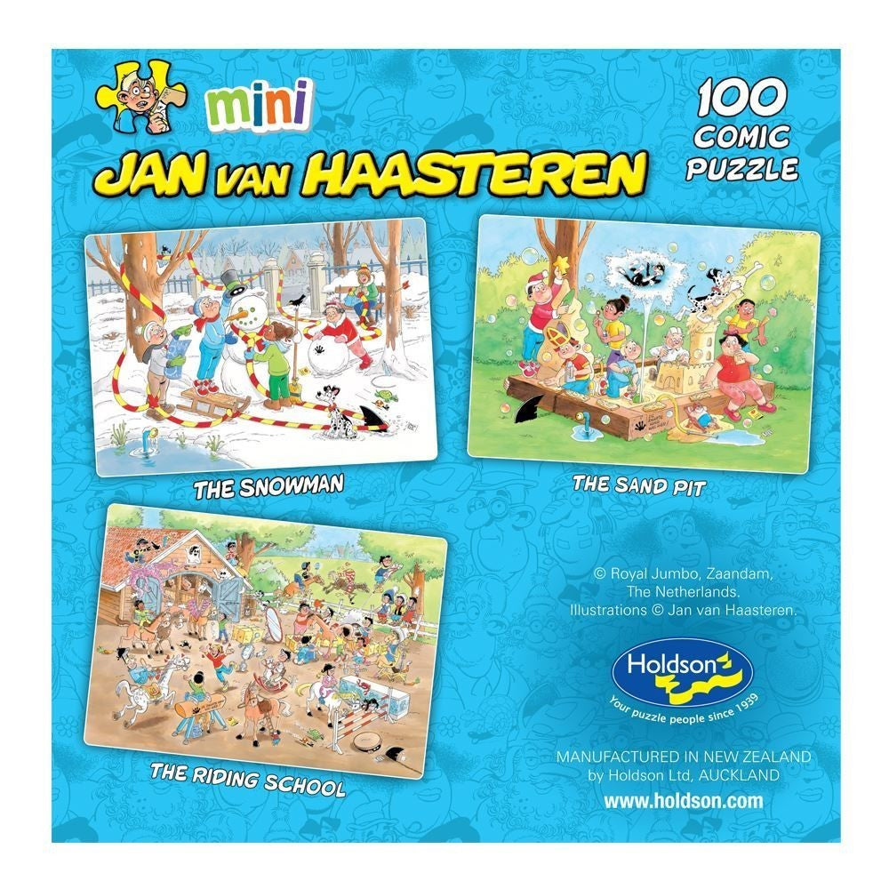 Puzzle - Holdson - Jvh Mini 100Pc The Snowman