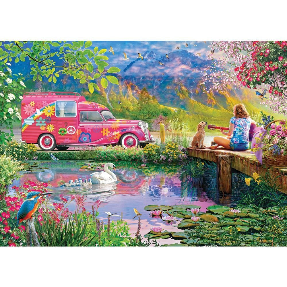 Puzzle - Holdson - Road Less Traveld;Hippie 1000P