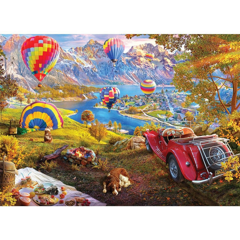 Puzzle - Holdson - Road Less Traveld;Hotair Balln