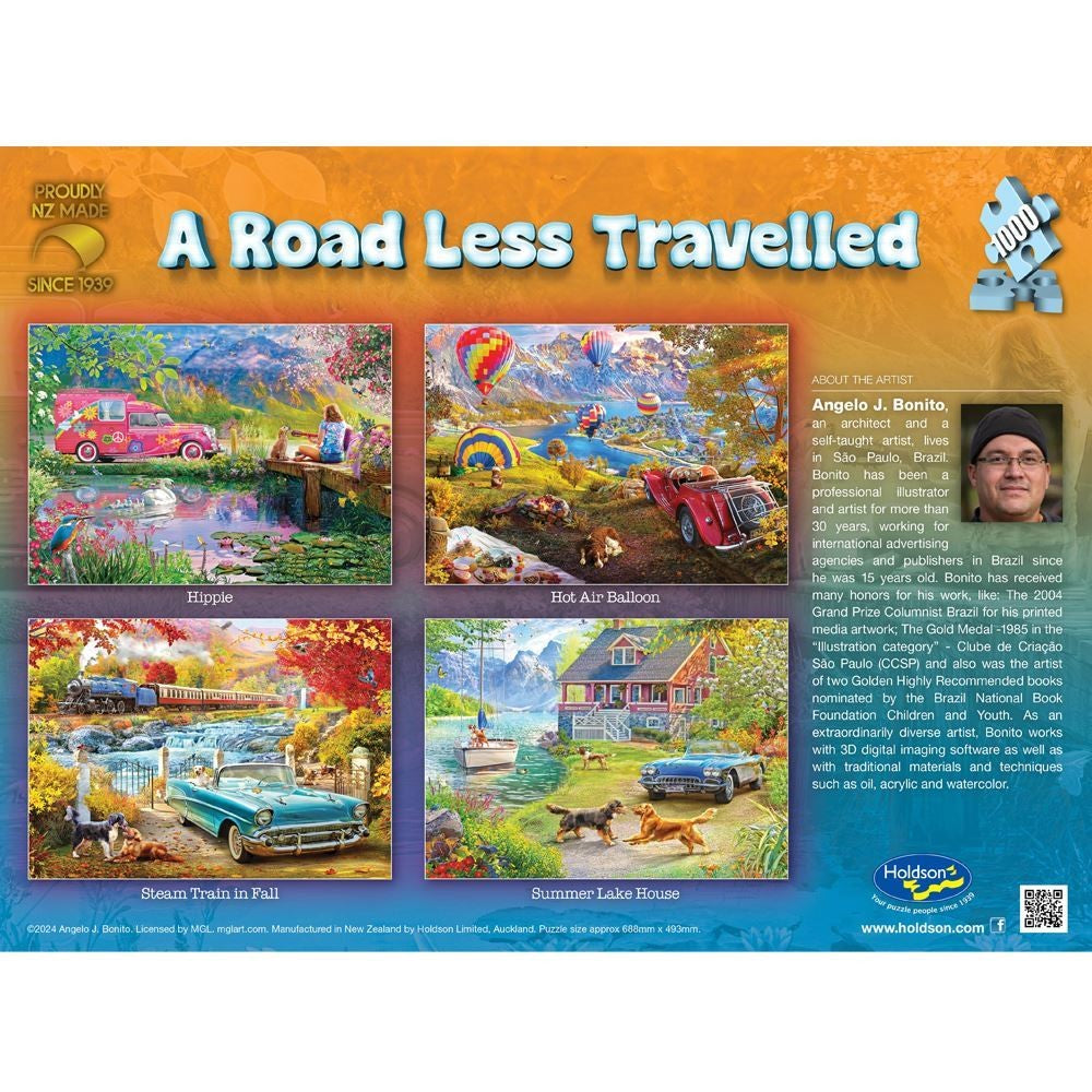 Puzzle - Holdson - Road Less Traveld;Steam Train