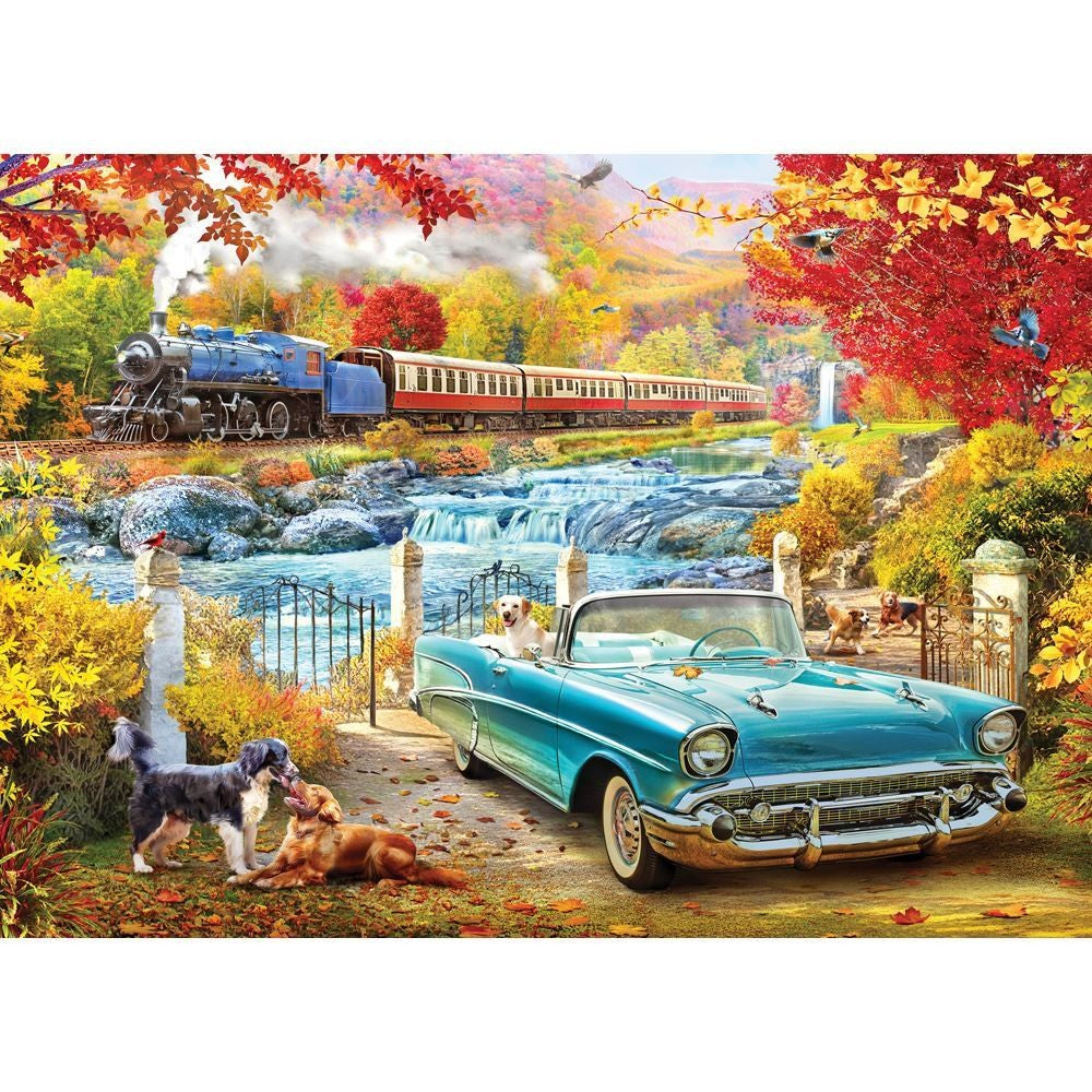 Puzzle - Holdson - Road Less Traveld;Steam Train