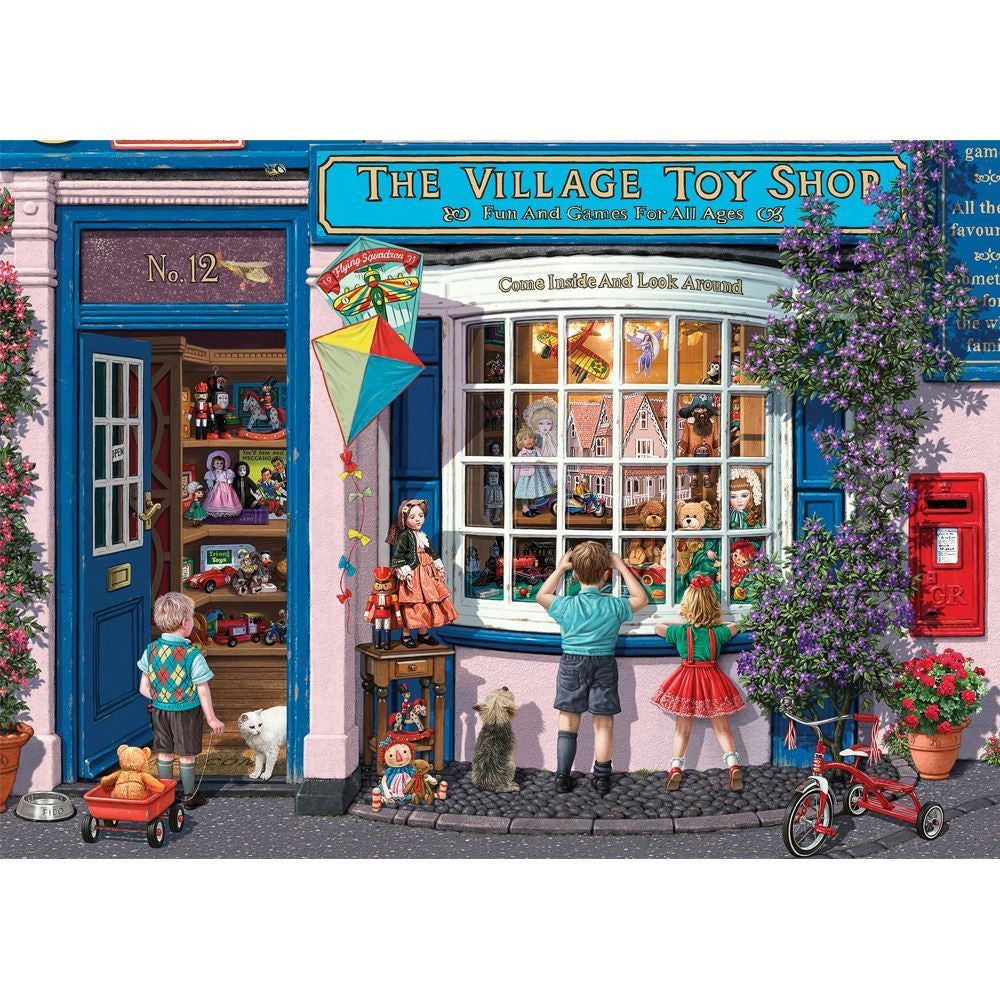 Puzzle - Holdson - Time To Shop 2 Village Toyshop