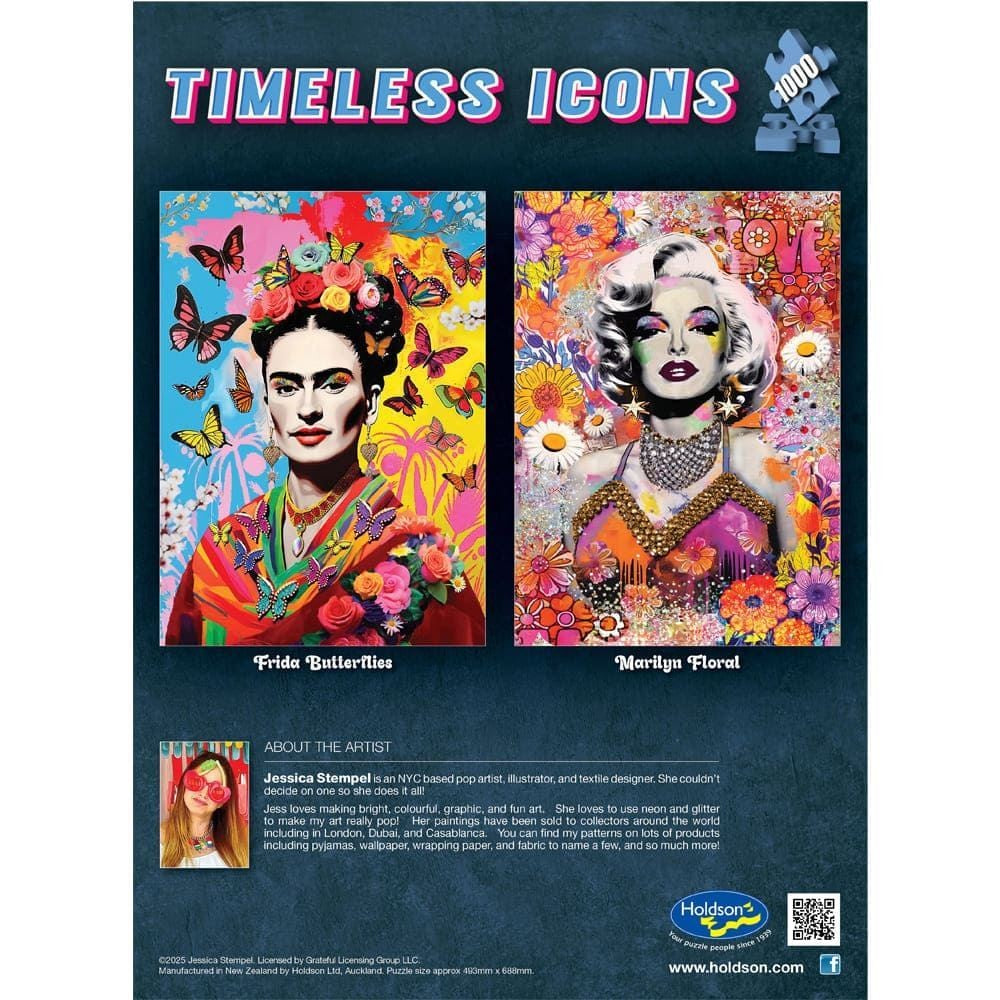 Puzzle - Holdson - Timeless Icons Frida 1000Pc