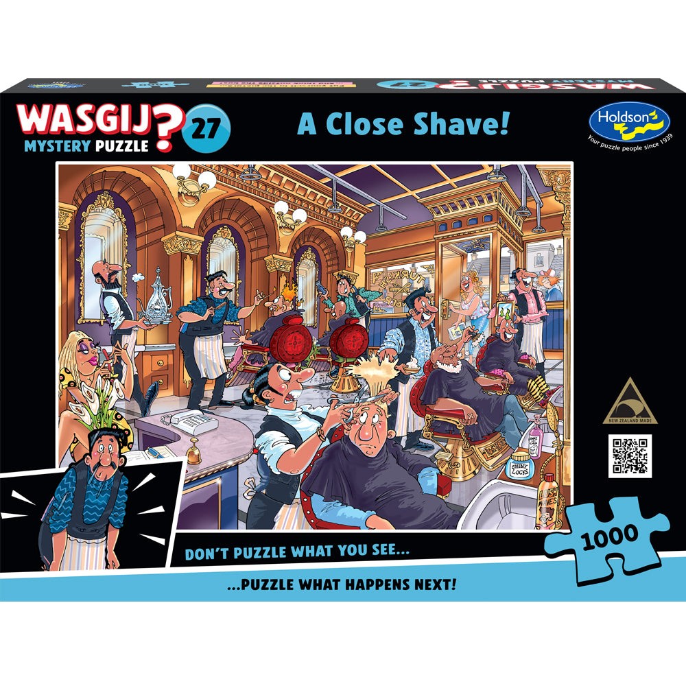 Puzzle - Holdson - Wasgij? Mystery 27 Close Shave