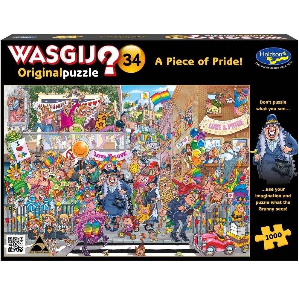 Puzzle - Holdson - Wasgij? Original 34 A Piece Of Pride 1000pcs