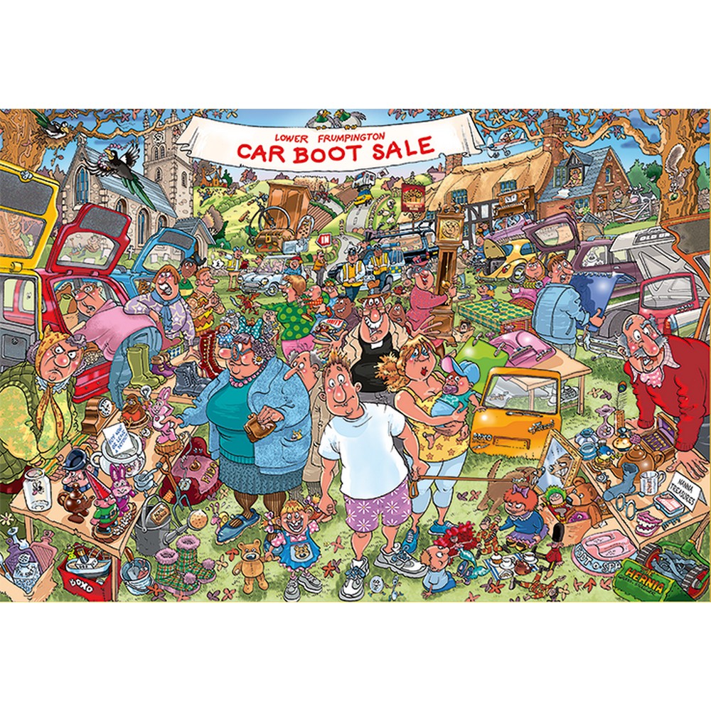 Puzzle - Holdson - Wasgij? Original 35 Car Boot