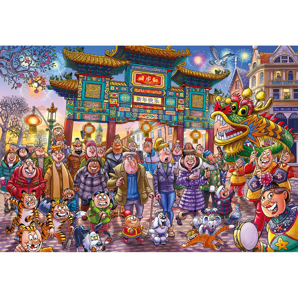 Puzzle - Holdson - Wasgij? Original 39 Chinese Ny